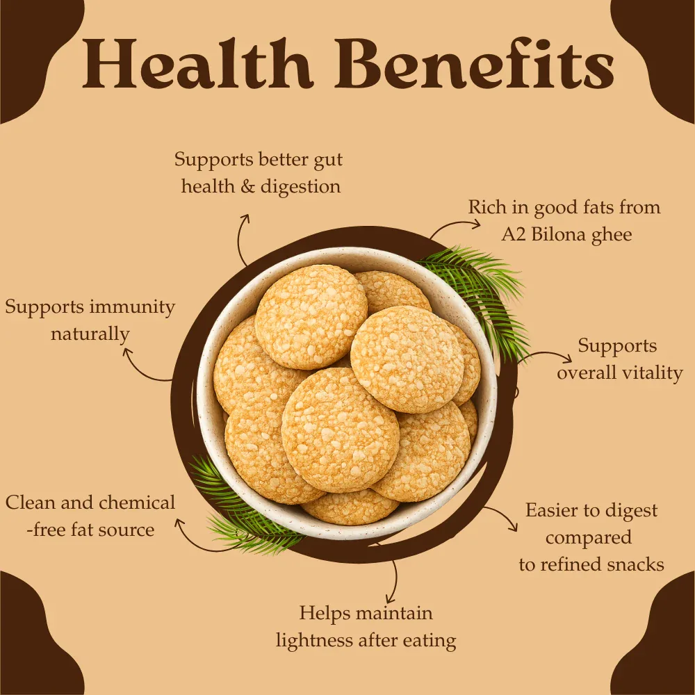 Millet Mania Millet Cookies of Bilona Ghee - Coconut-5