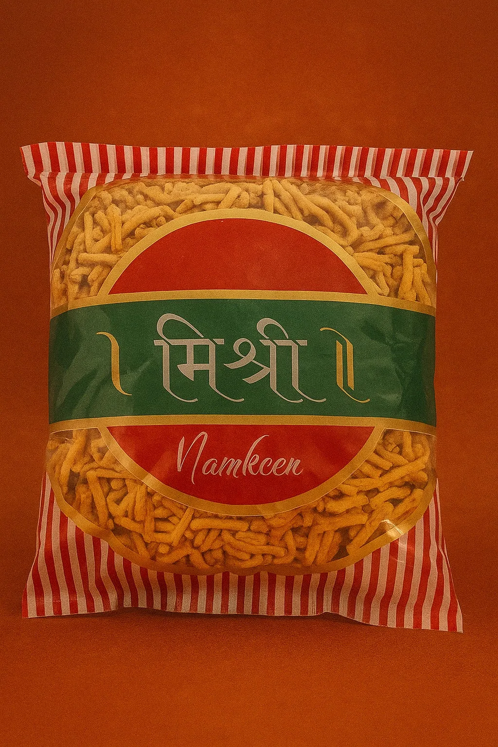 Mishri Sweets Double Long Sev | Crunchy Besan Namkeen | Spicy Black Pepper & Clove Savory Snack-1