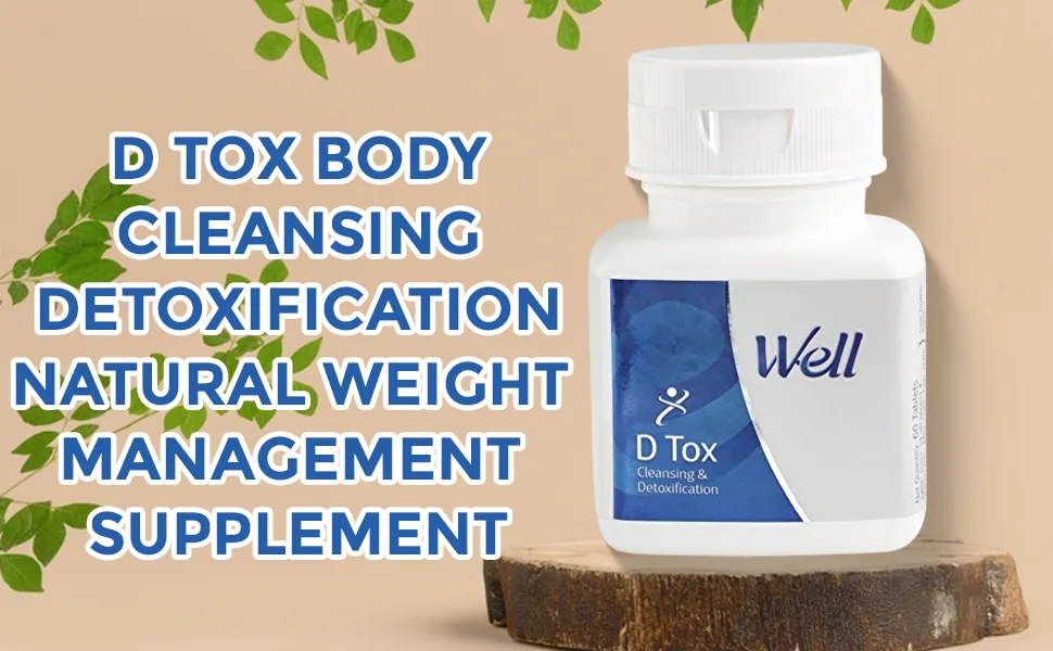 Modicare Well D Tox Tablets | Herbal Body Cleansing Supplement | Liver Support & Skin Health-3
