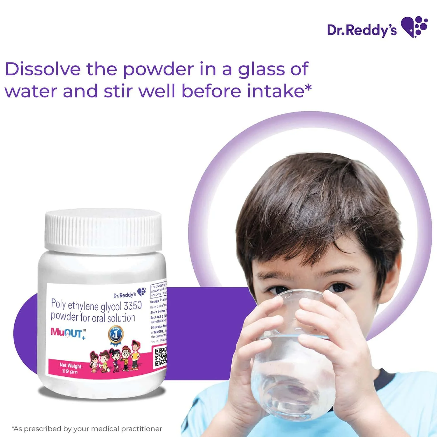 MuOut Plus Powder for Oral Solution | Gentle Laxative for Constipation Relief | Osmotic Bowel Regulator-3