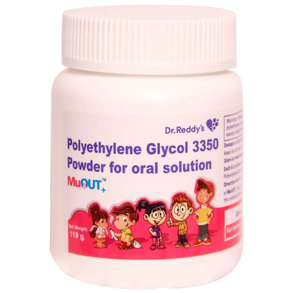 MuOut Plus Powder for Oral Solution | Gentle Laxative for Constipation Relief | Osmotic Bowel Regulator-1