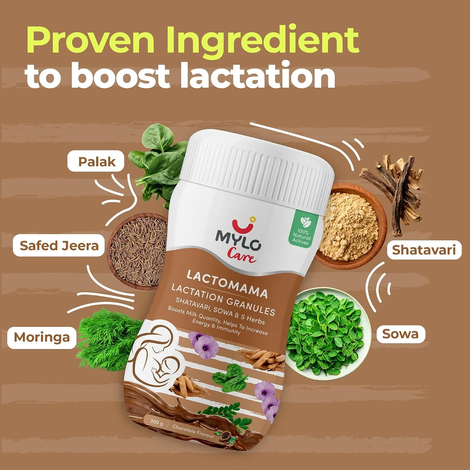 Mylo Care Lactomama Granules | Lactation Supplement for Breastfeeding-4