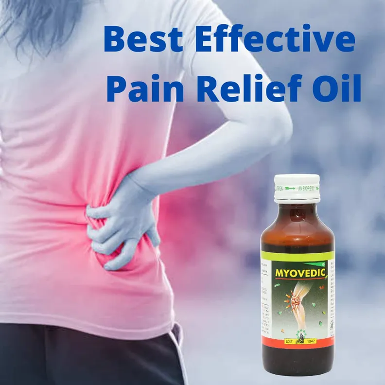 Myovedic Massage Oil | Ayurvedic Joint & Muscle Care | Herbal Relief Formula-3