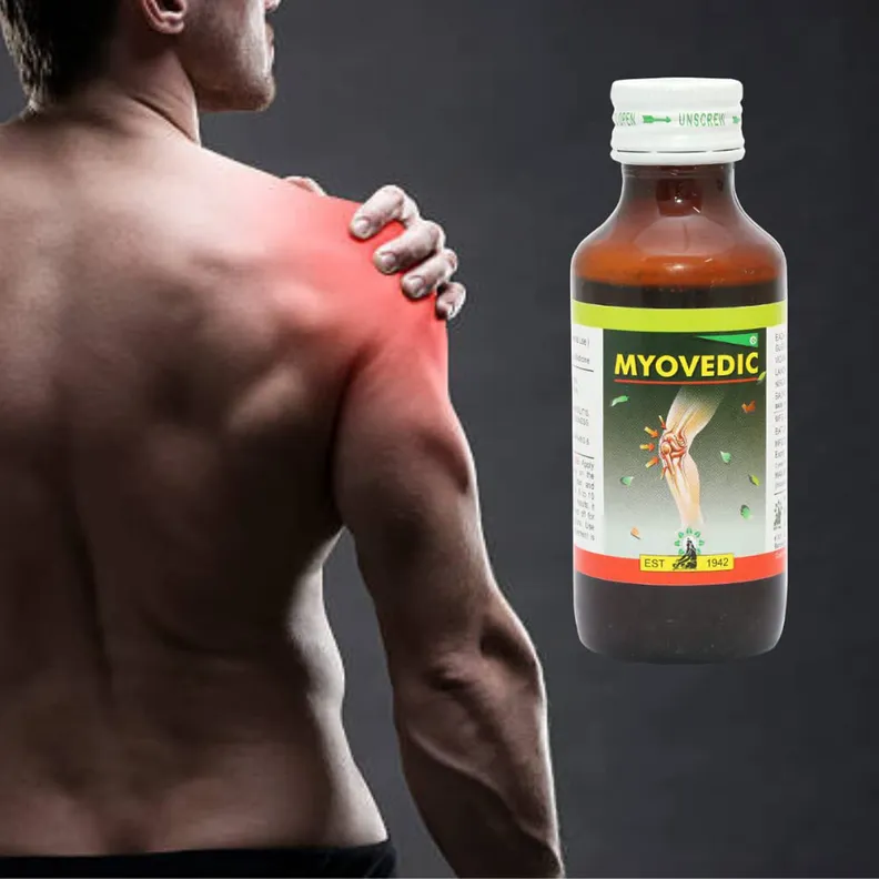 Myovedic Massage Oil | Ayurvedic Joint & Muscle Care | Herbal Relief Formula-4
