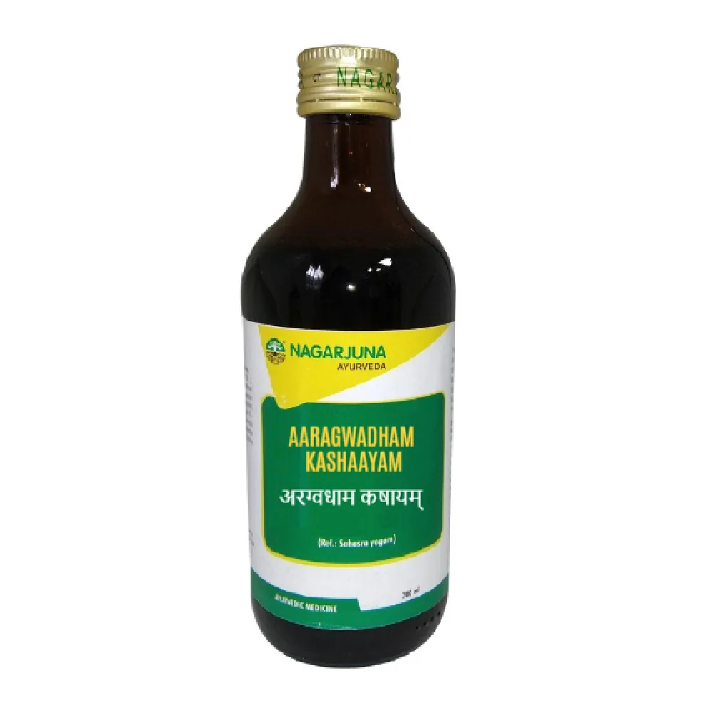 Nagarjuna Ayurveda Aaragwadham Kashayam | Traditional Herbal Decoction | Skin and Detox Support - 1