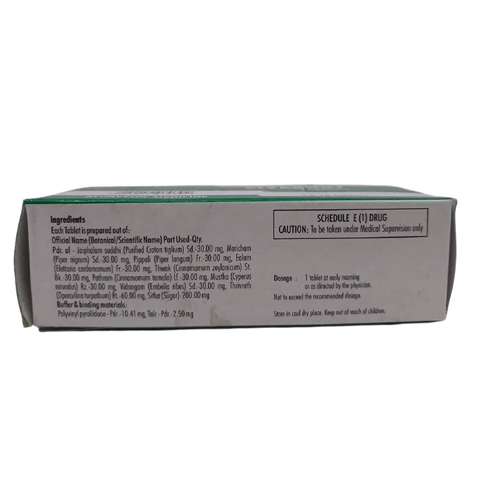 Nagarjuna Ayurveda Clearout Tablets | Herbal Laxative for Natural Detoxification-2