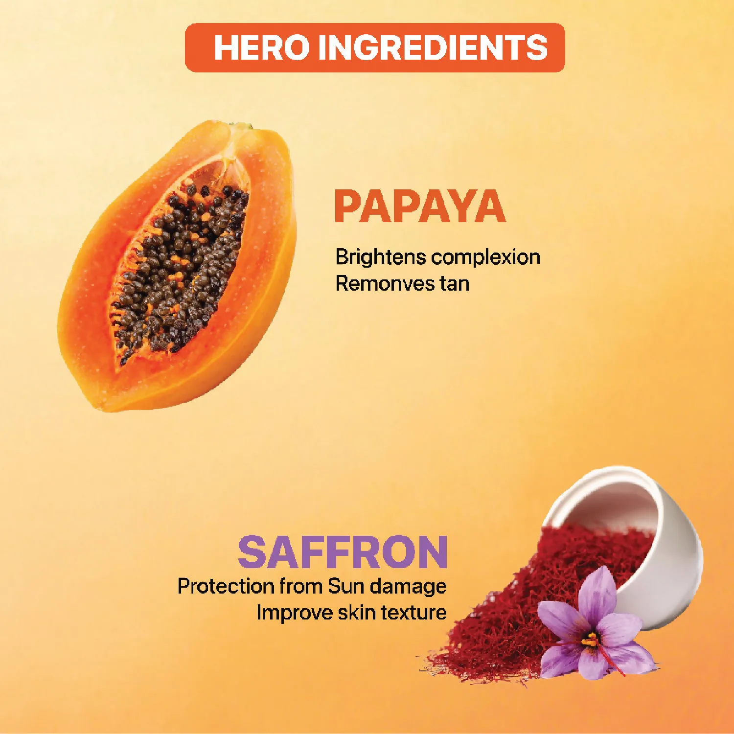 Nature's Essence Anti-Pigmentation Papaya Gel Face Wash | Brightening Cleanser | Reduces Dark Spots and Blemishes-3
