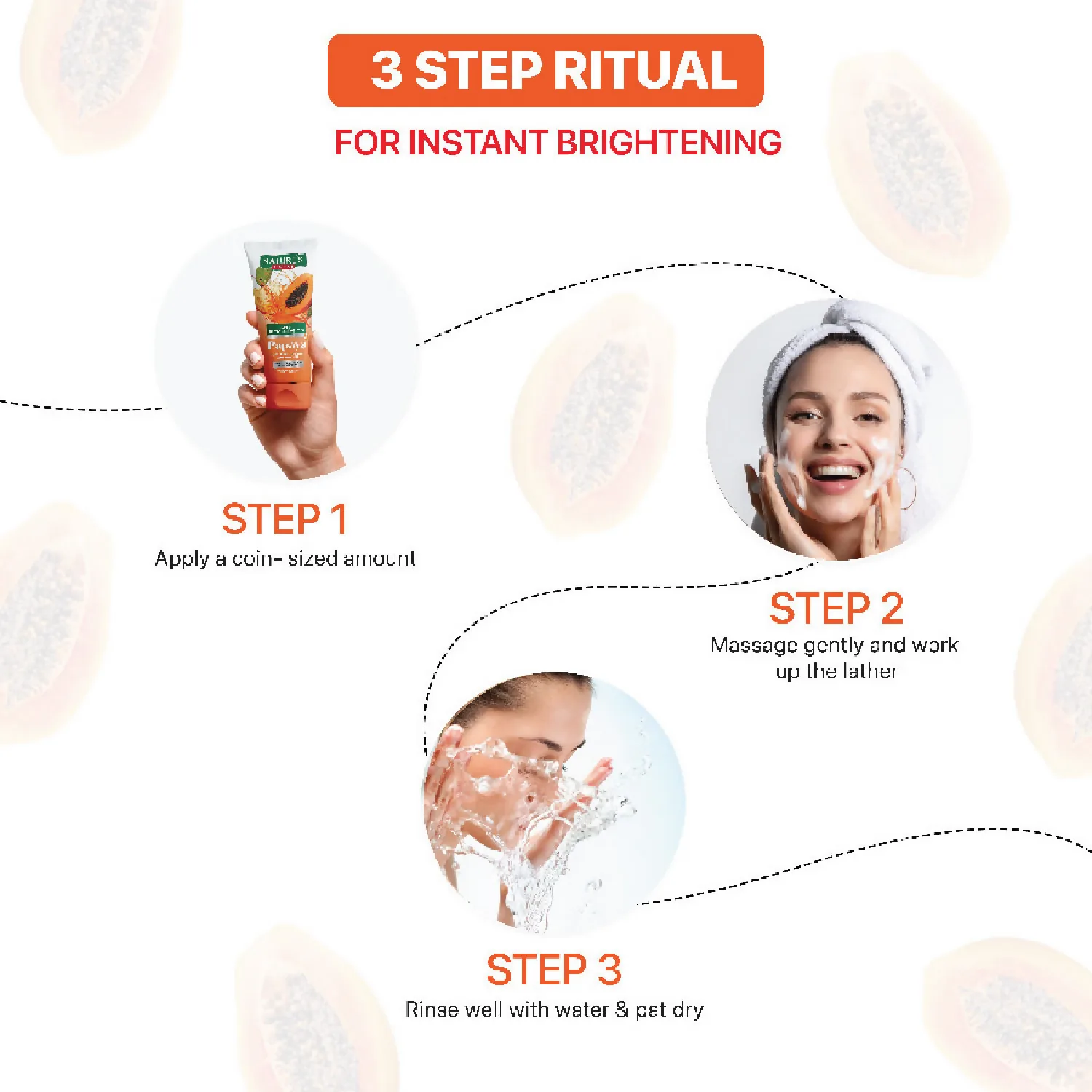 Nature's Essence Anti-Pigmentation Papaya Gel Face Wash | Brightening Cleanser | Reduces Dark Spots and Blemishes-4