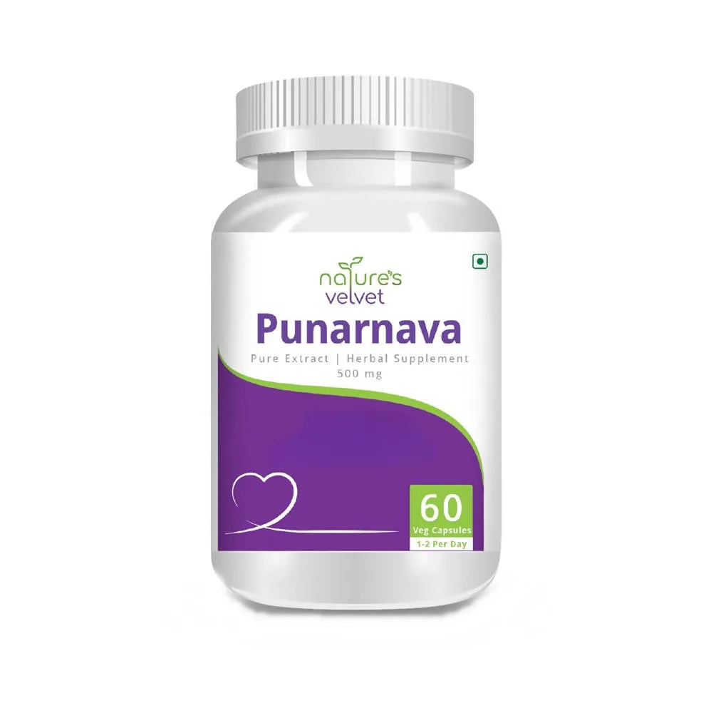 Natures Velvet Punarnava Pure Extract Capsules