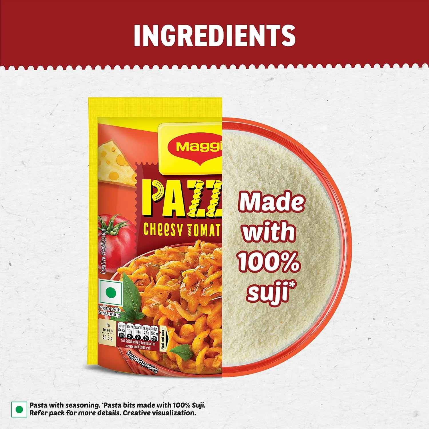 Nestle Maggi Pazzta | Instant Suji Fusilli-7