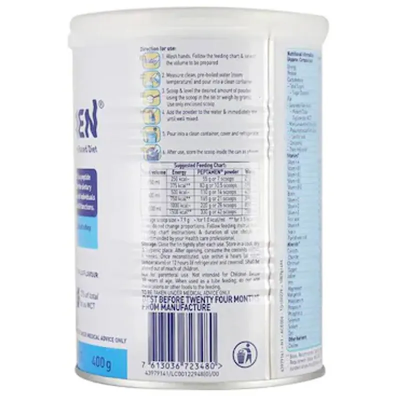 Nestle Peptamen Peptide Based Diet Powder | Whey Protein Formula | Vanilla Flavour for GI Support-4