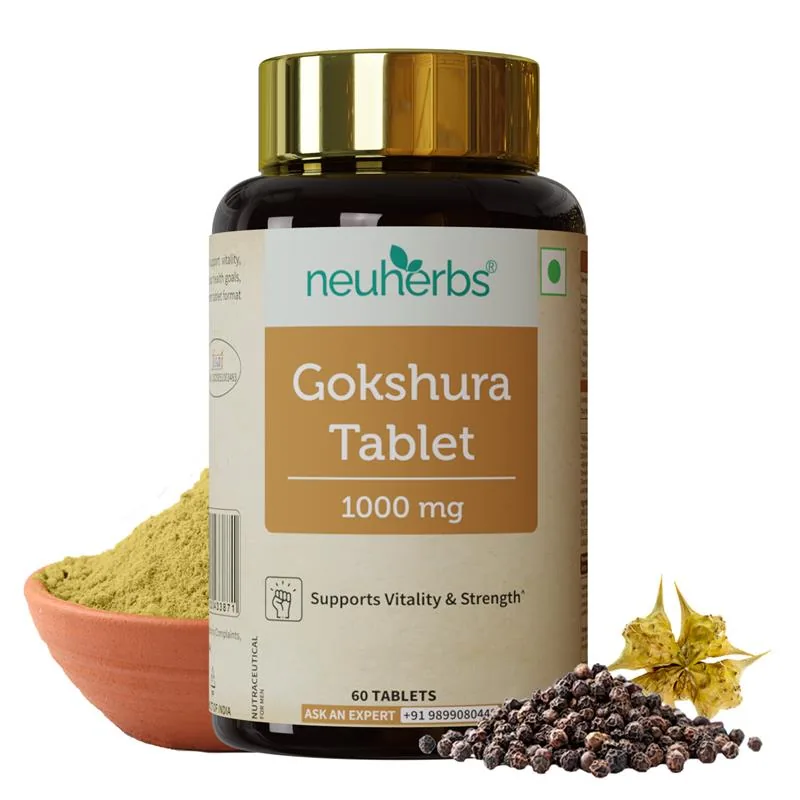 Neuherbs Gokshura 1000mg Tablets For Men