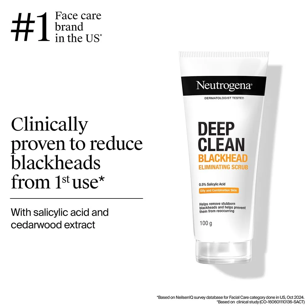 Neutrogena Deep Clean Blackhead Eliminating Daily Scrub-2
