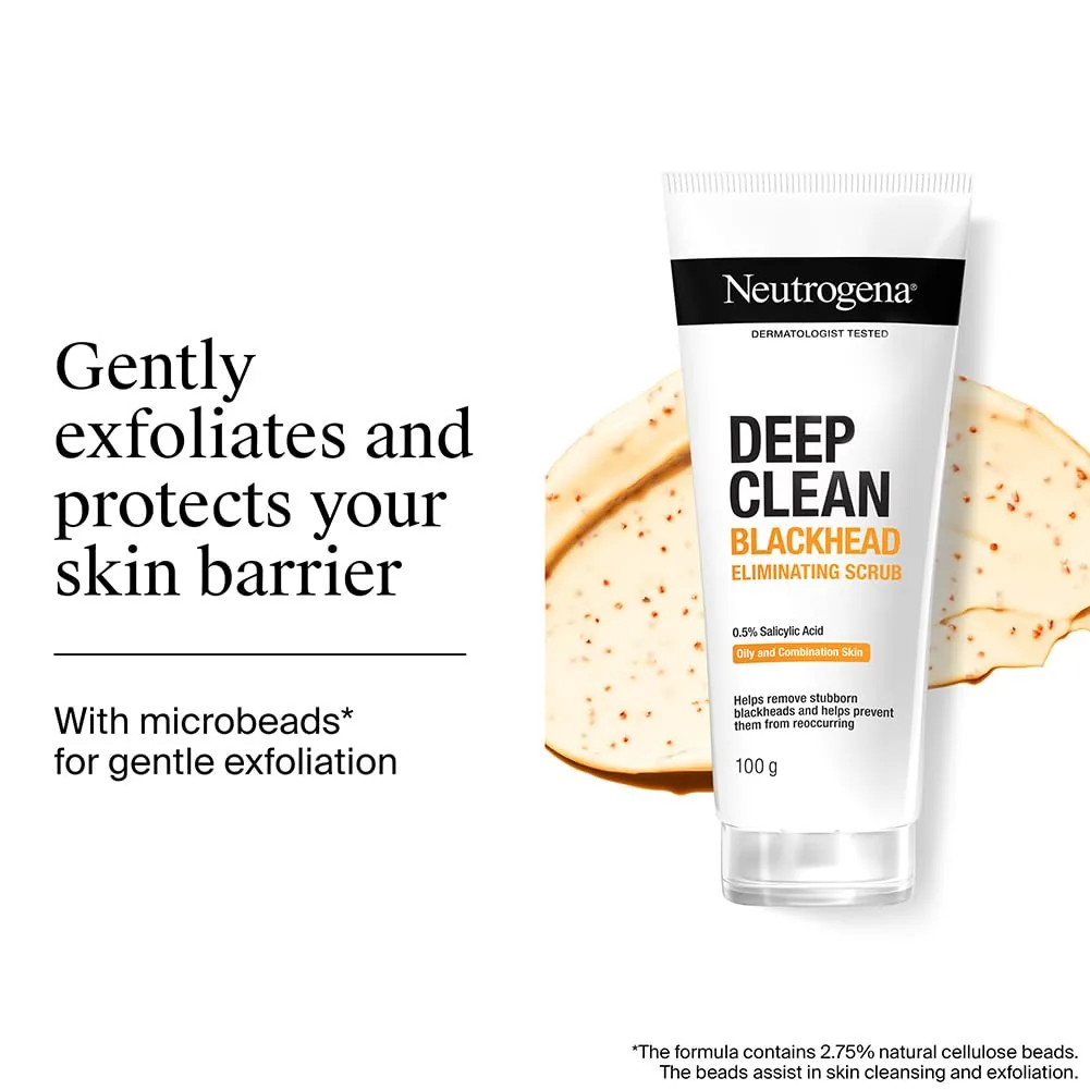 Neutrogena Deep Clean Blackhead Eliminating Daily Scrub-4