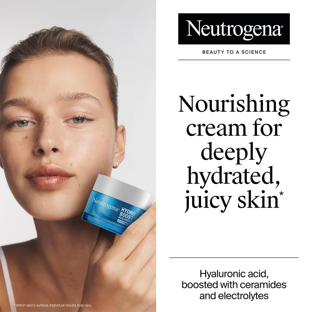 Neutrogena Hydro Boost Hyaluronic Acid Nourishing Cream-3