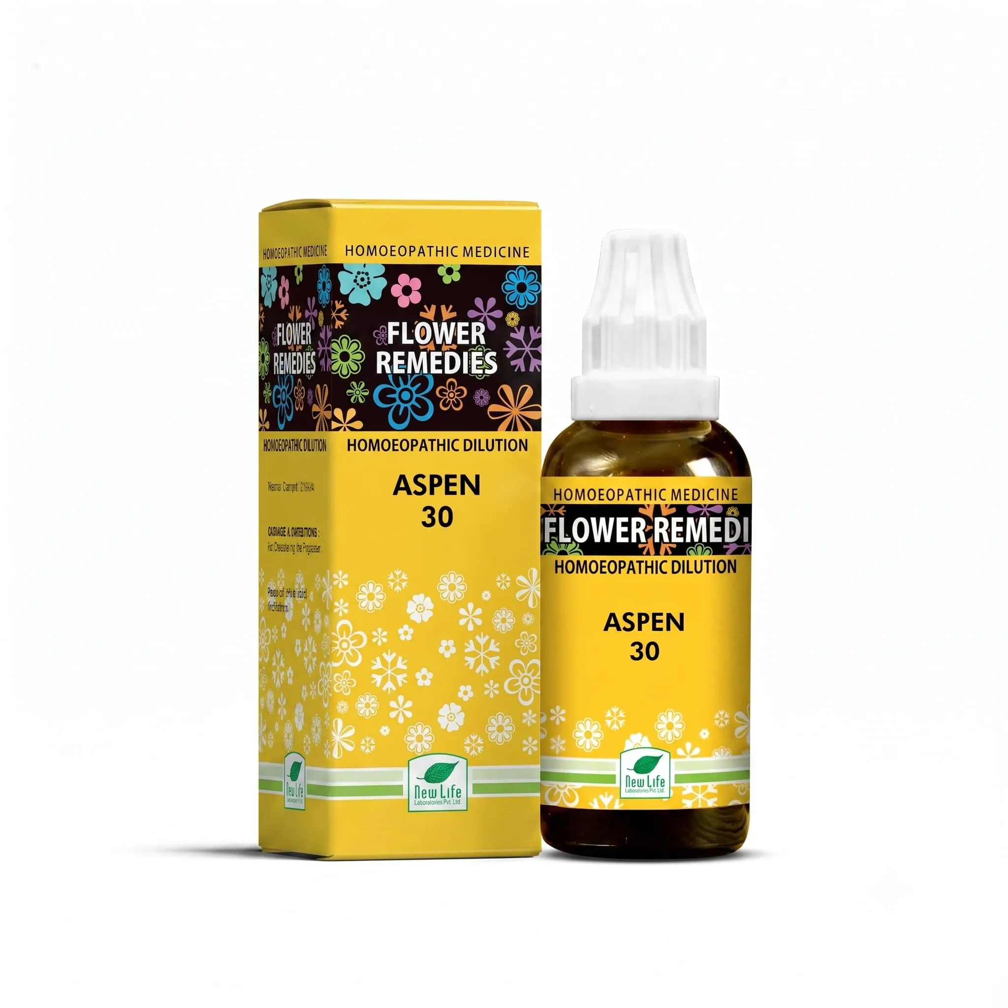 New Life Homeopathy Bach Flower Remedies Aspen Dilution