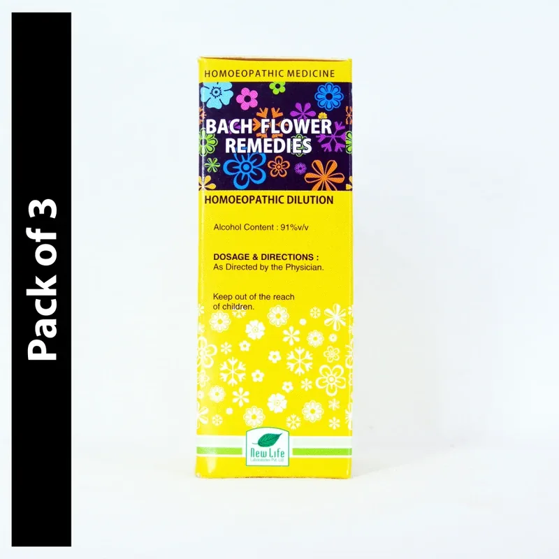 New Life Laboratories Bach Flower Remedies White Chestnut 30 Dilution-3