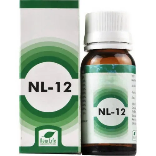 New Life NL-12 Drops | Homeopathic Hypotension Support | Circulatory Vitality Formula-1