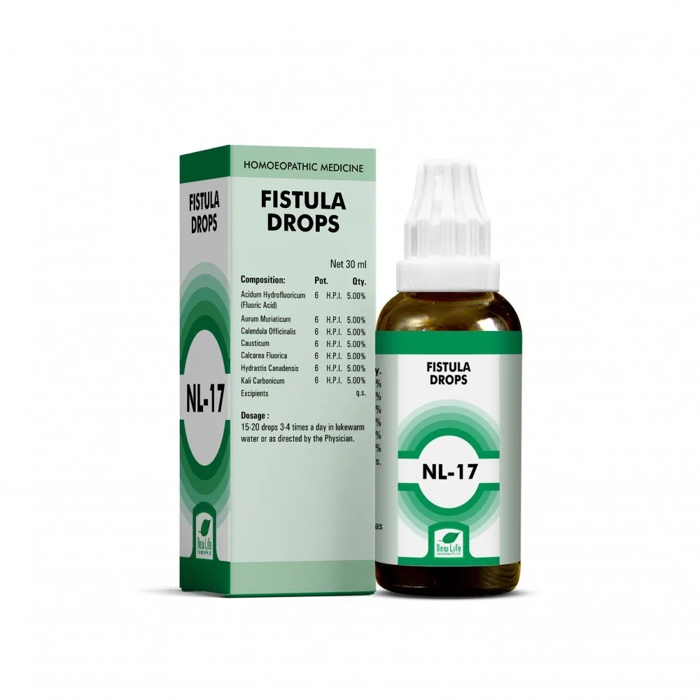 New Life NL-17 Drops | Homeopathic Fistula Care | Relief from Rectal Discomfort and Soreness-2