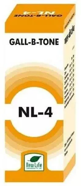 New Life NL-4 Gall B Tone Drops | Homeopathic Liver & Gallbladder Support | Natural Digestive Care-2