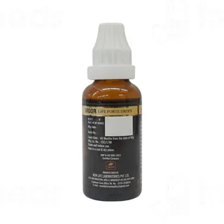 New Life Vigor Life Forte Drops | Homeopathic Vitality Tonic | Stamina and Energy Support for Men-6