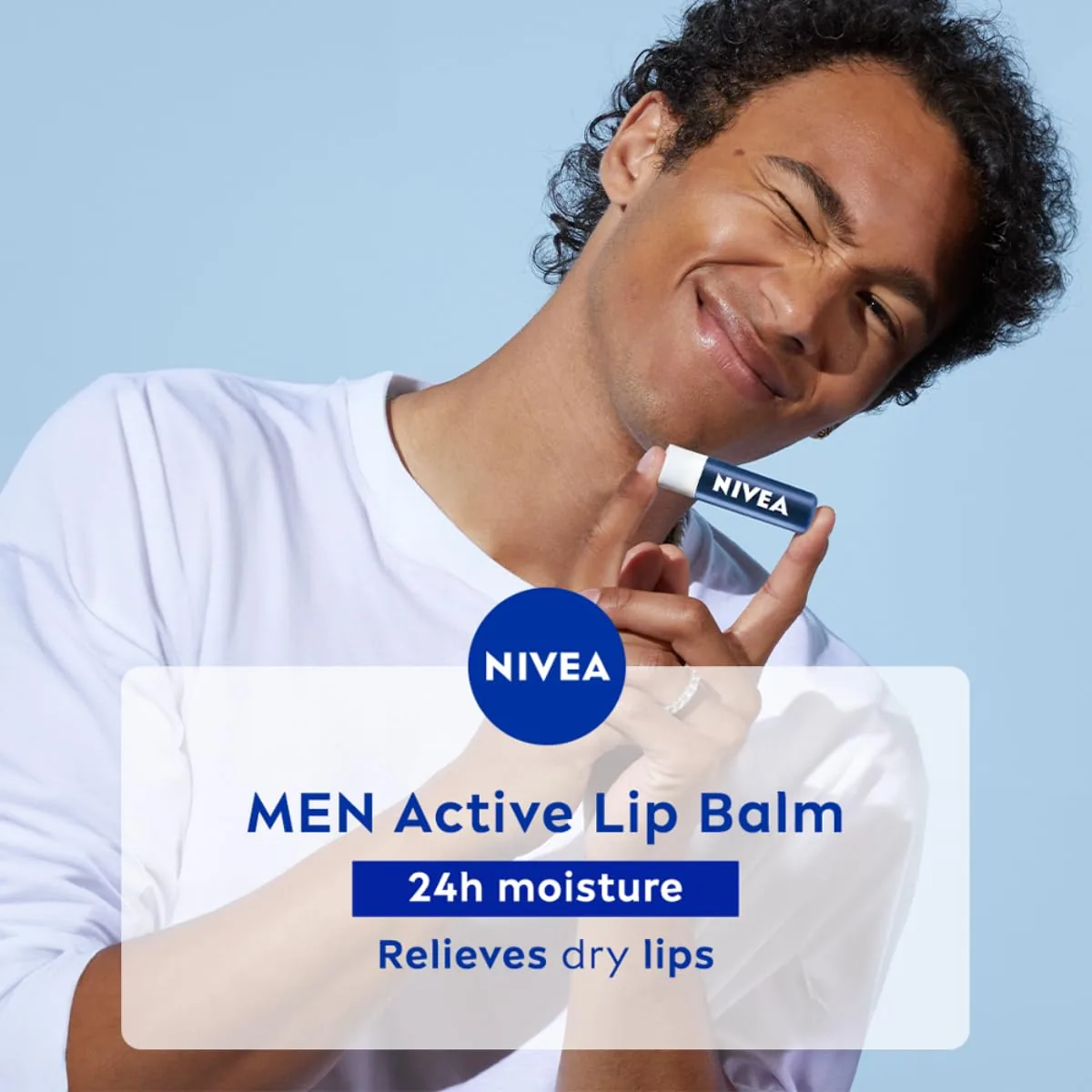 Nivea Men Active Care Lip Balm | Shine-Free Moisture | SPF 15 Sun Protection-3