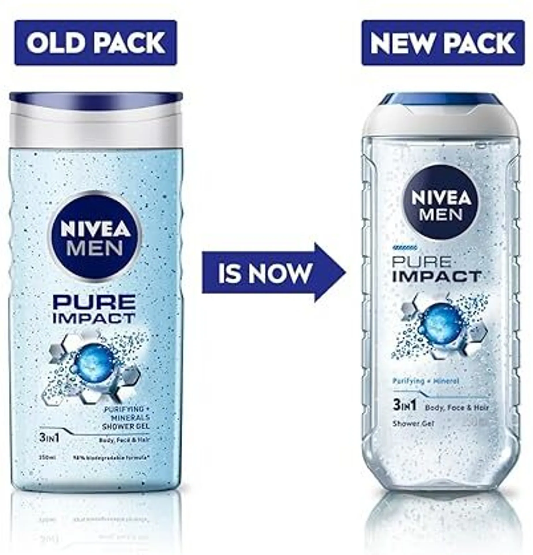 NIVEA MEN Pure Impact Body Wash-2