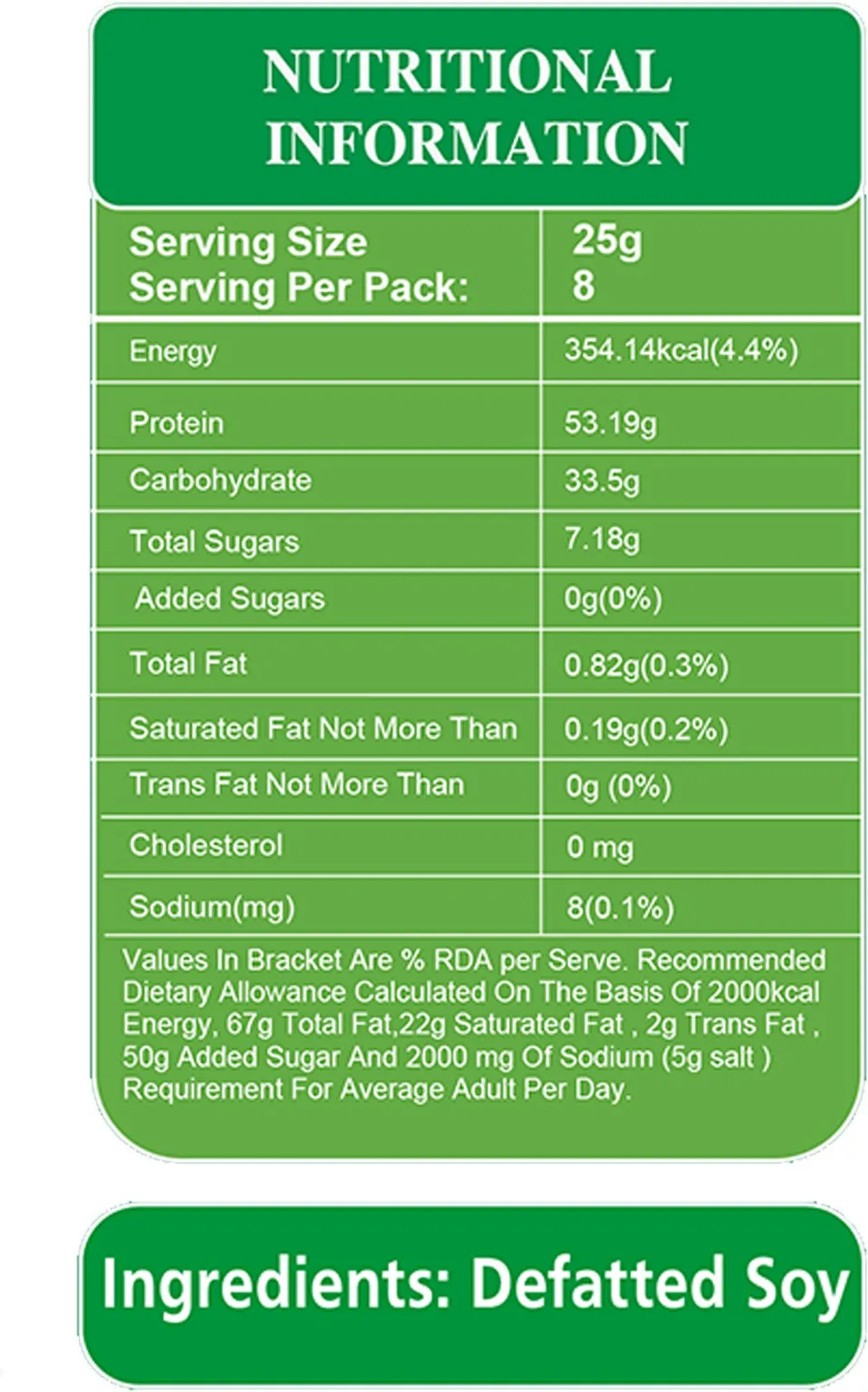 Nutrela mini soya chunks - 3