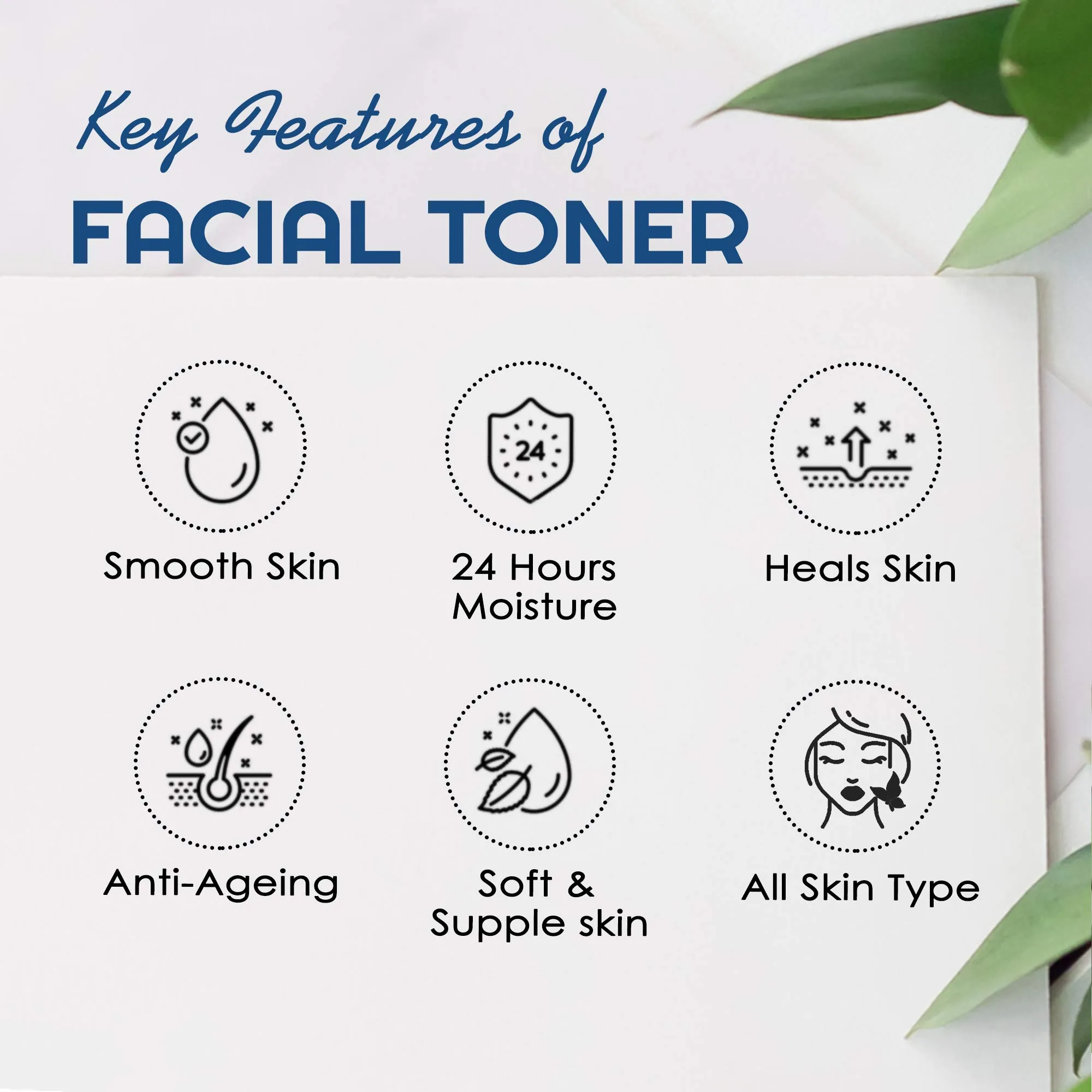 NutriGlow Advanced Organics Derma Repair Facial Toner | Skin Repairing & Pore Tightening Formula | pH Balancing Daily Mist-5
