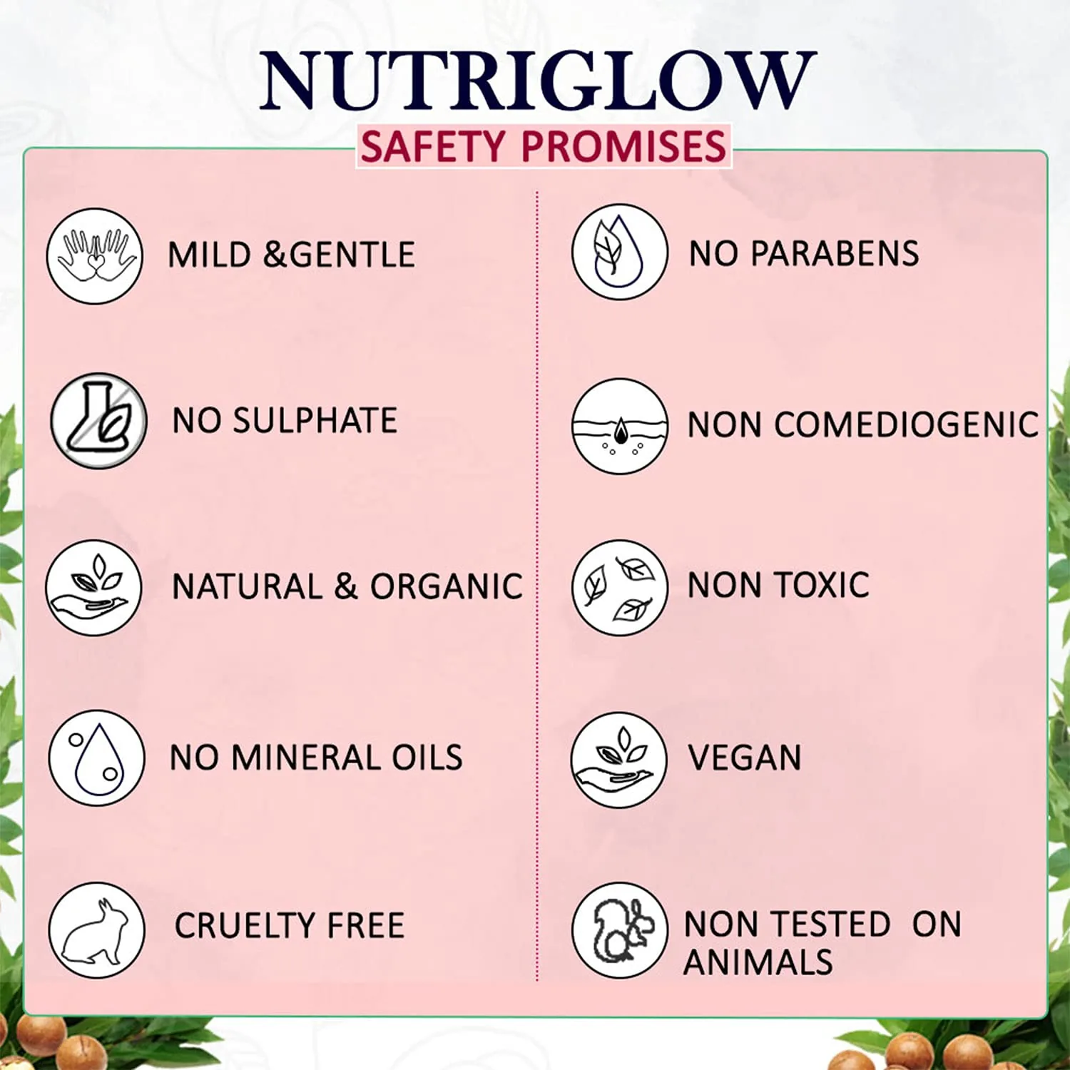 NutriGlow NATURAL'S English Rose Shower Gel | Gentle Body Wash | Mulberry Extract for Long Lasting Freshness-6