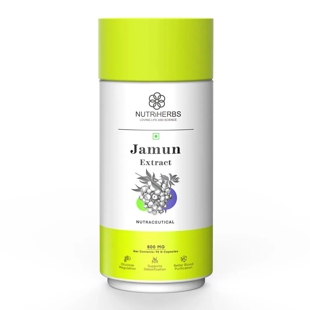 Nutriherbs Organic Jamum Extract Capsules