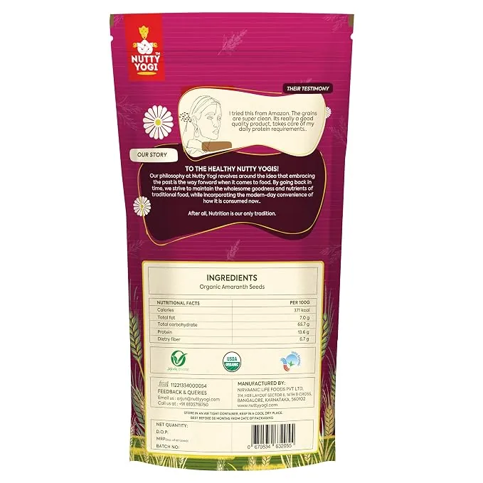 Nutty yogi organic - 2