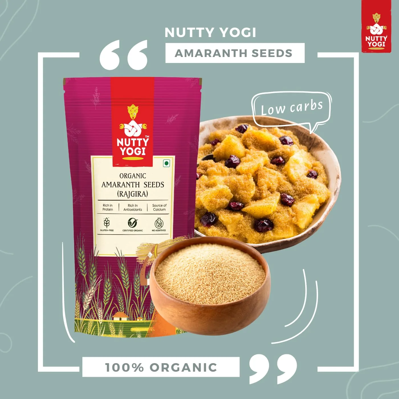 Nutty yogi organic - 3