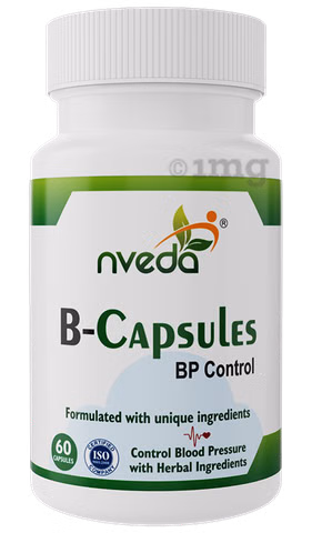 Nveda B-Capsules | Ayurvedic Formula for Blood Pressure Management-1