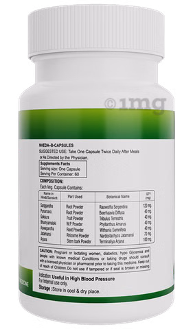 Nveda B-Capsules | Ayurvedic Formula for Blood Pressure Management-2