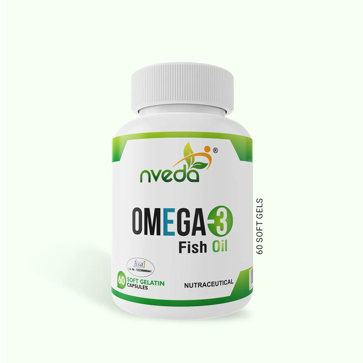 Nveda Omega 3 Fish Oil Capsules