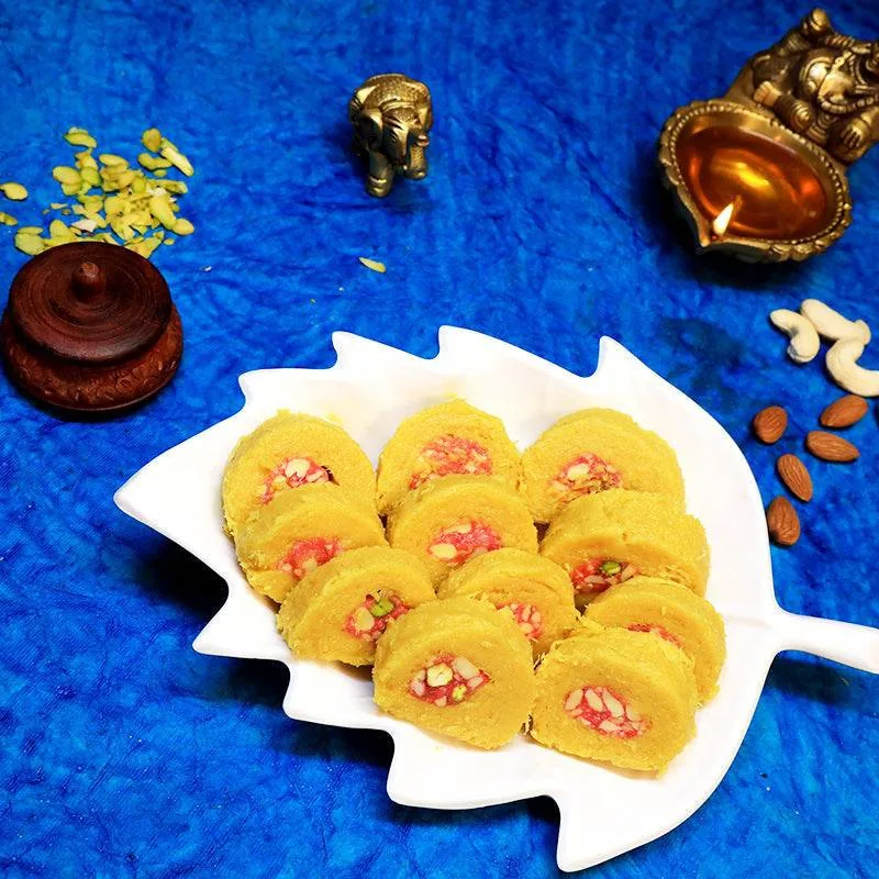 Olive Mithai Shop D.F Patisa | Flaky Dry Fruit Soan Papdi | Traditional Hyderabadi Sweet-1