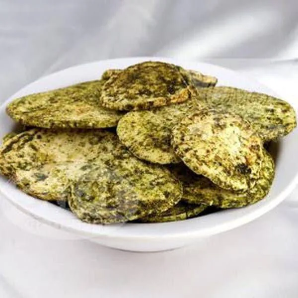 Om Namkeen Green Moti Chips | Spicy Potato Snacks | Indori Zesty Namkeen 250 gm