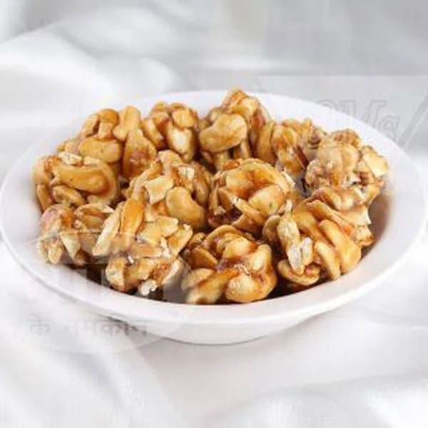 Om Namkeen Kaju Laddu | Rich Cashew Sweets | Traditional Indian Mithai 200 gm
