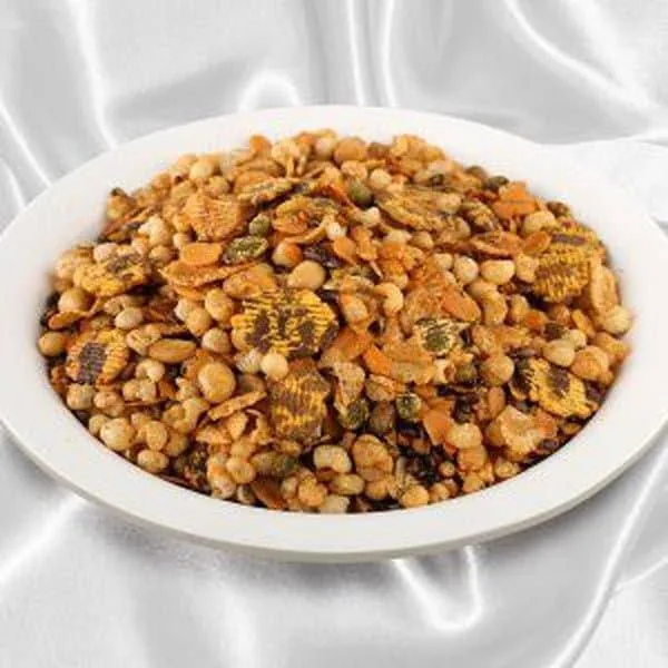 Om Namkeen Roasted Bajra Oats Mixture | Savory Roasted Millet Snack | Authentic Indori Taste 200 gm