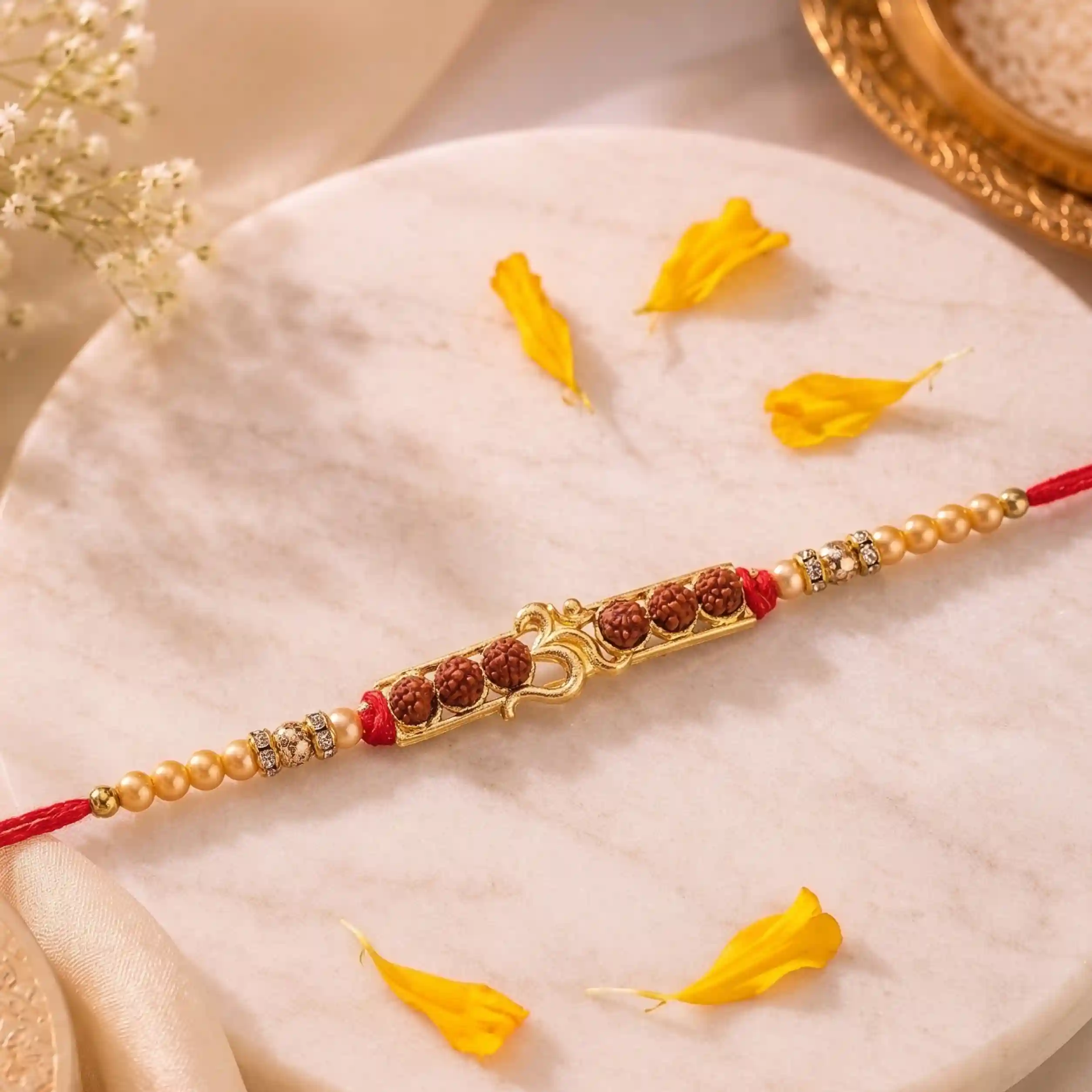 Om Rakhi and Rudraksha Rakhi