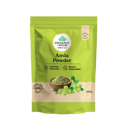 Organic India Amla Powder | Certified Organic Amalaki | Natural Immunity and Digestion Support-1