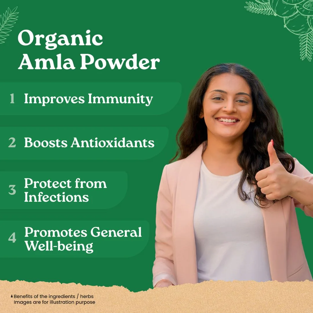 Organic India Amla Powder | Certified Organic Amalaki | Natural Immunity and Digestion Support-4