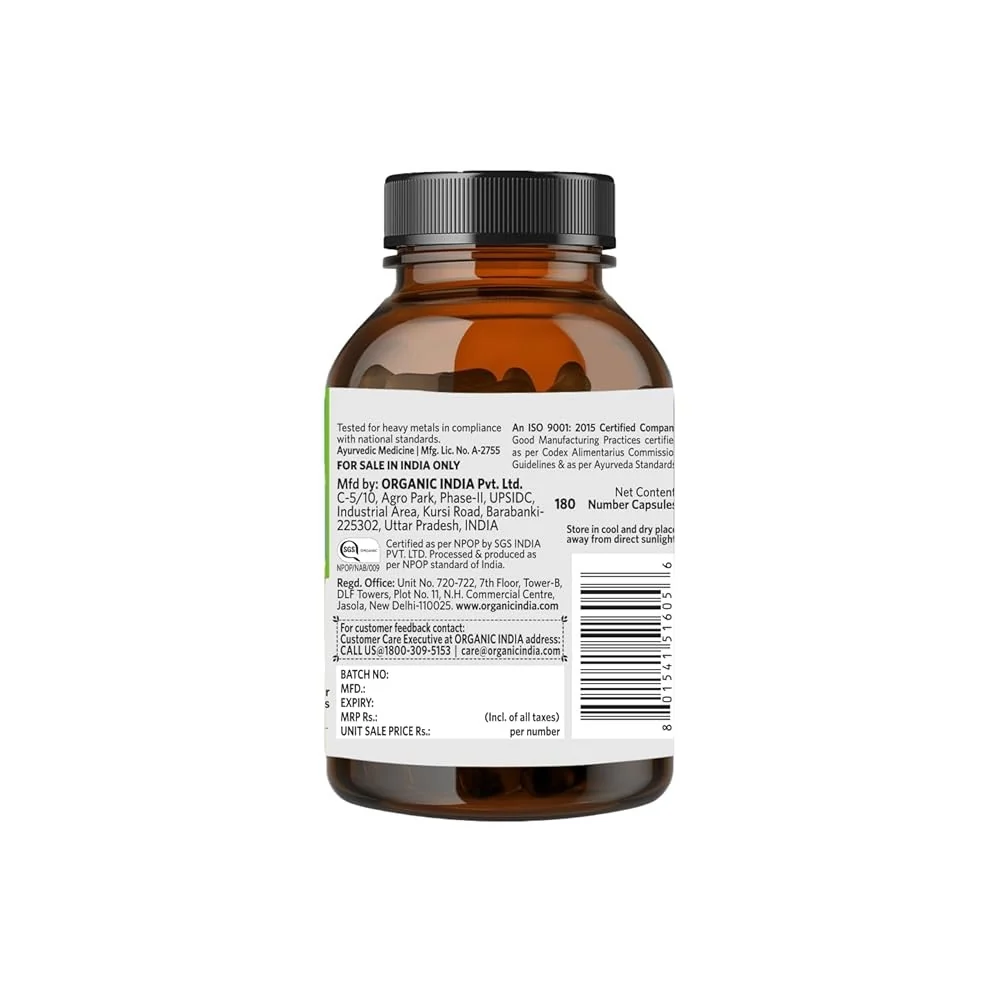 Organic India Liver Kidney Care | Herbal Supplement | Natural Detoxification and Vitality Support-1