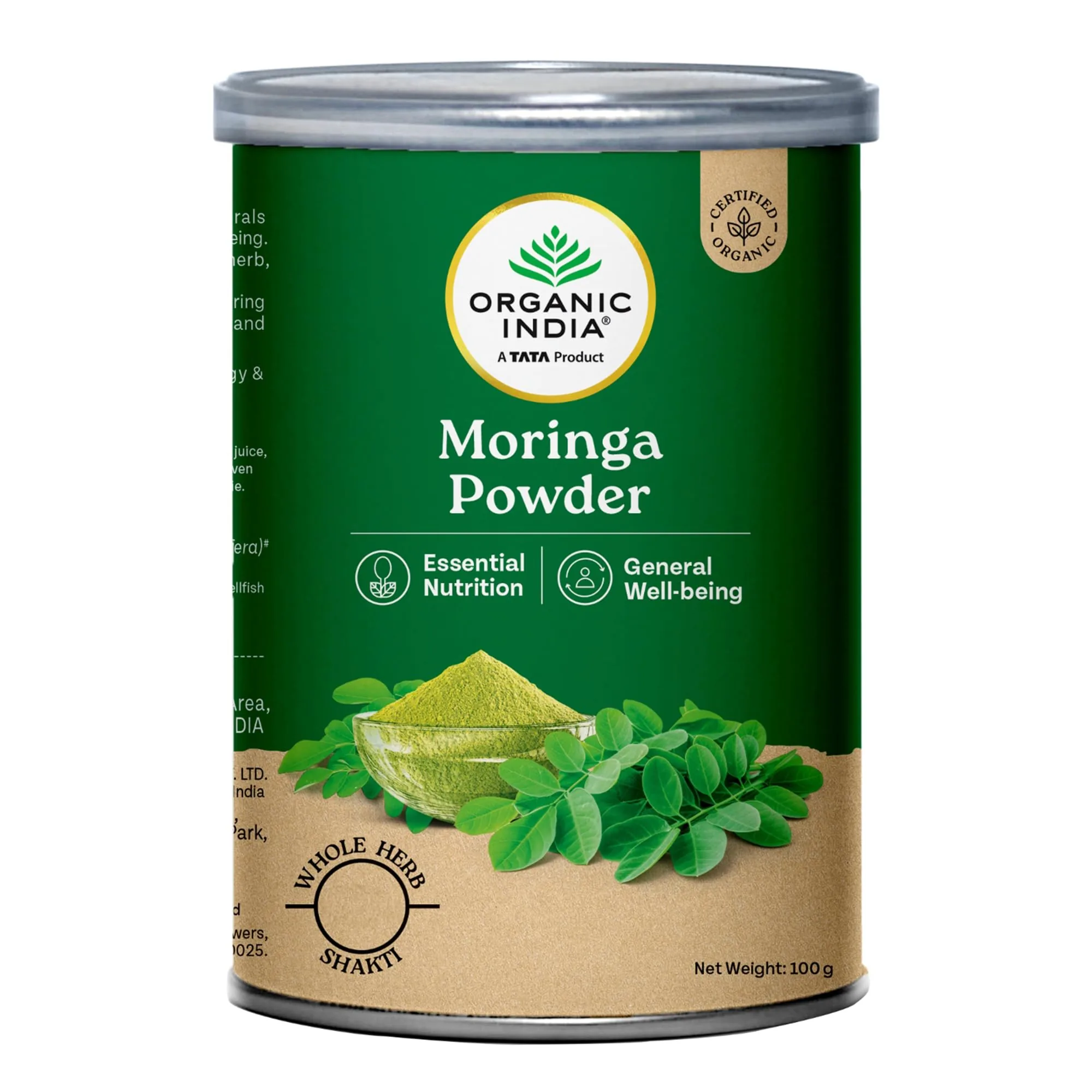 Organic India Moringa Powder | Organic Superfood | Daily Energy and Vitality Boost-1