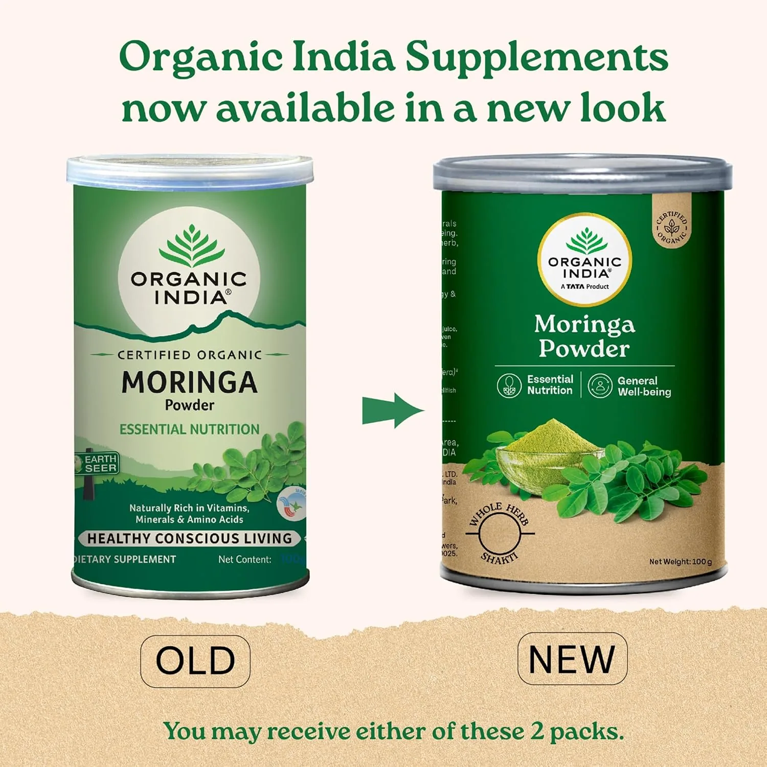 Organic India Moringa Powder | Organic Superfood | Daily Energy and Vitality Boost-1