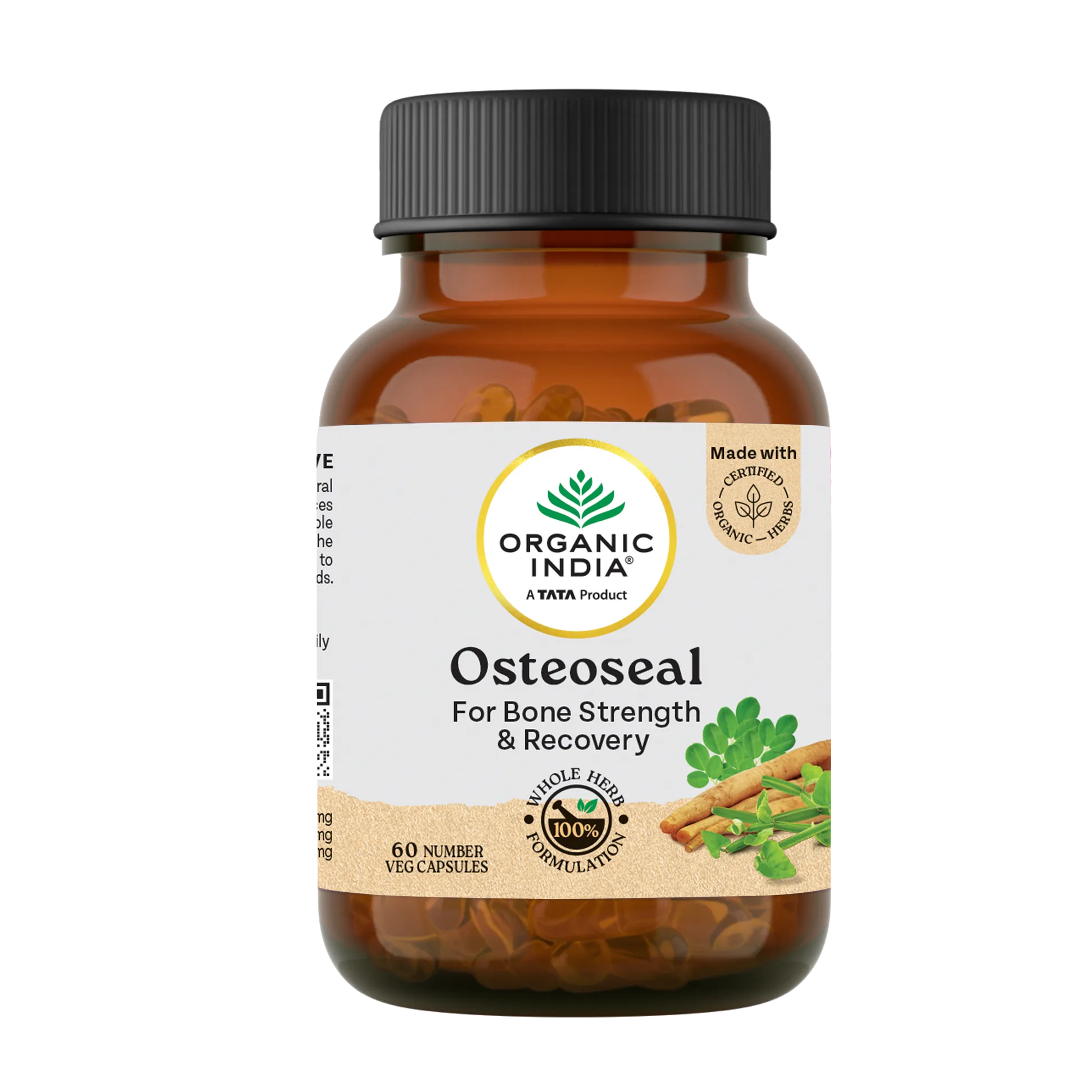 Organic India Osteoseal | Ayurvedic Organic Capsules | Bone & Joint Support-1