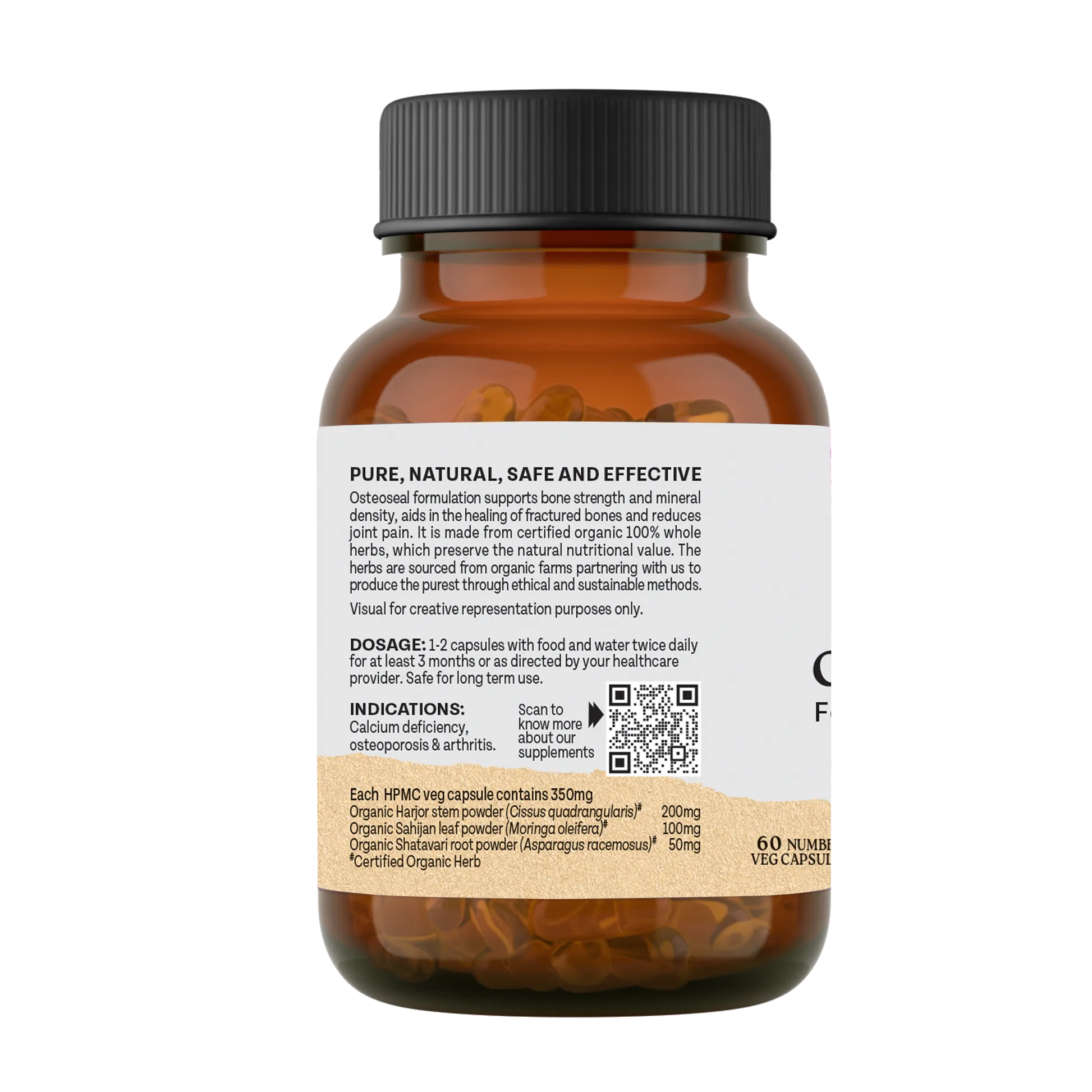 Organic India Osteoseal | Ayurvedic Organic Capsules | Bone & Joint Support-2