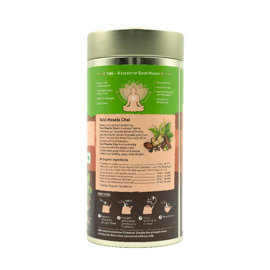 Organic India Tulsi Masala Chai - Loose -- 100 gm