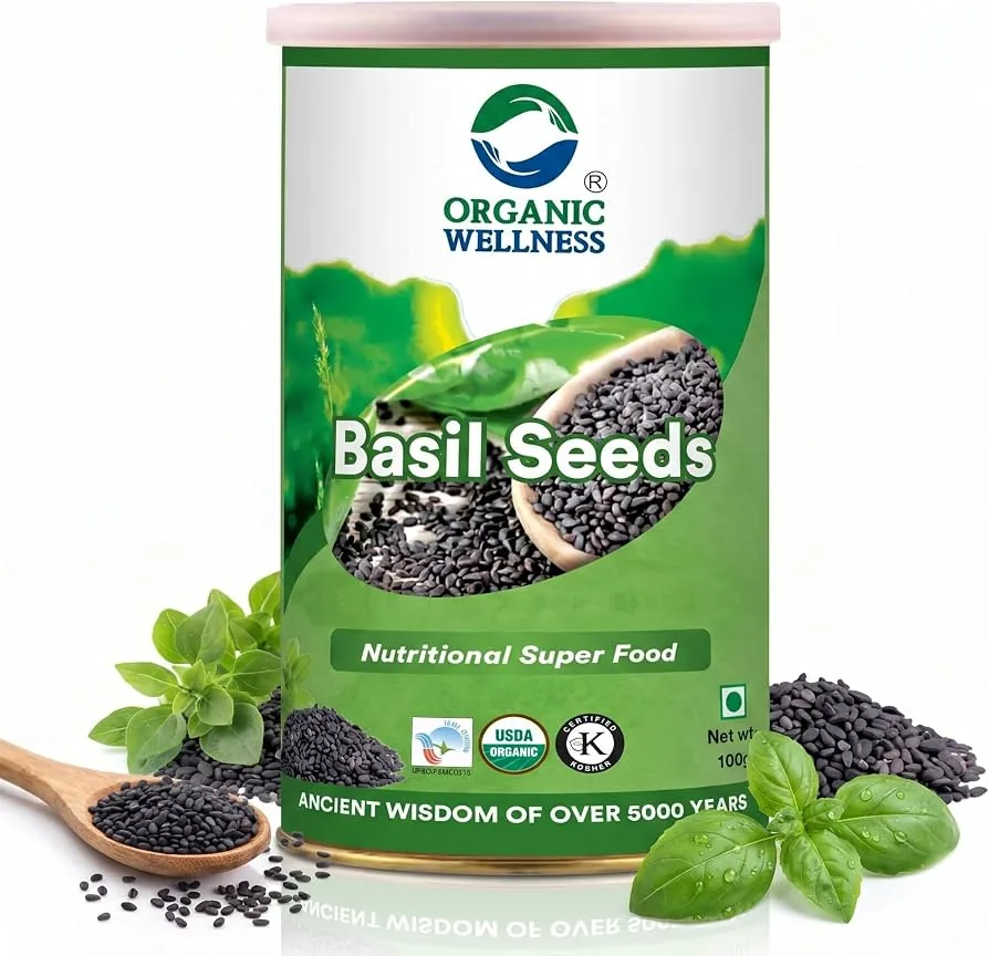Organic Wellness Basil Seeds